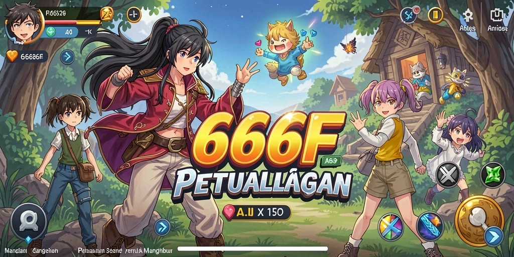 Tampak gameplay menarik dari 666F yang penuh aksi.