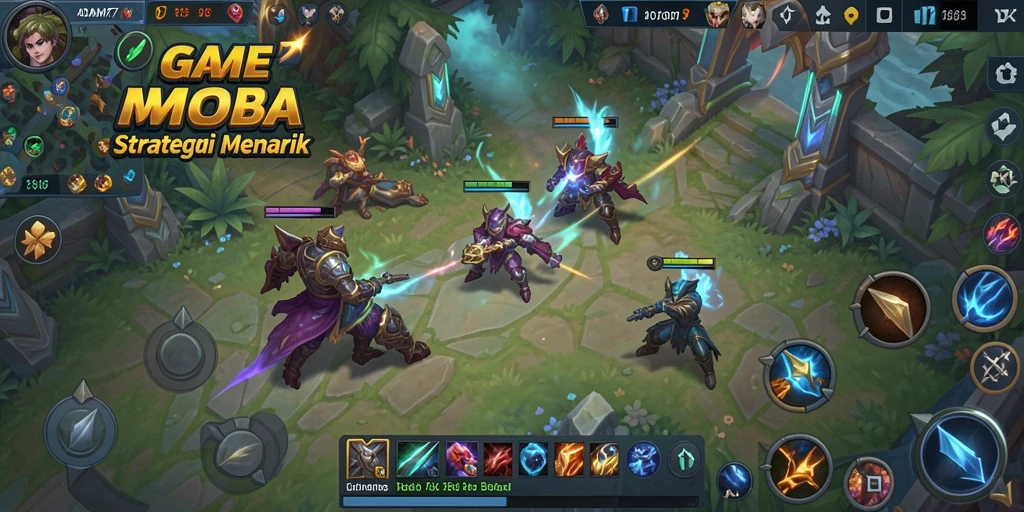 Gameplay mendebarkan dalam ADAM77 dengan pertempuran intens.