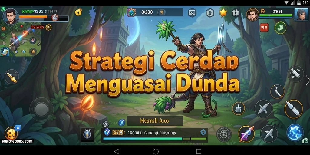 Tampilan gameplay KAKRP yang dinamis dan penuh strategi.