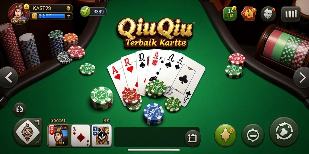 Tampilan gameplay seru dalam KASTOTO QiuQiu.