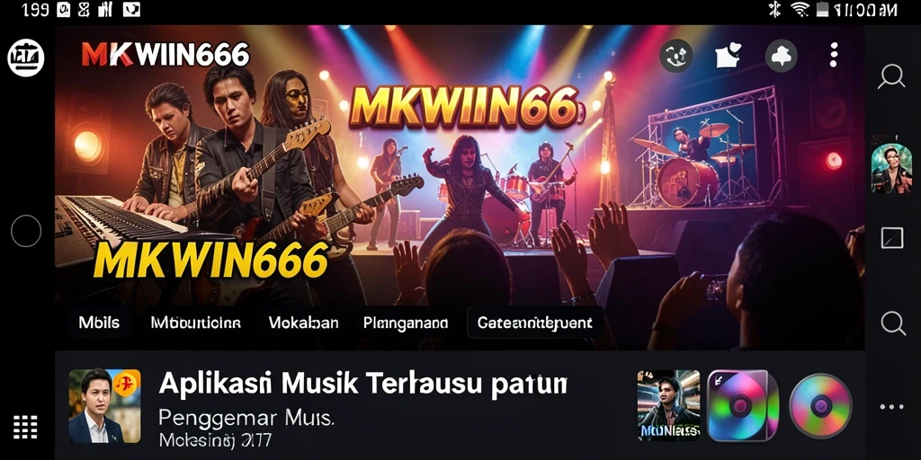 Tampilan screenshot utama gameplay MKWIN666 menunjukkan antarmuka yang menarik dan interaktif.