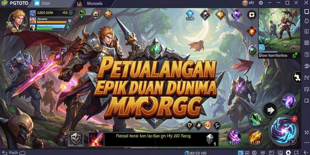 Tangkapan layar gameplay PGTOTO yang menampilkan aksi pertarungan yang seru.