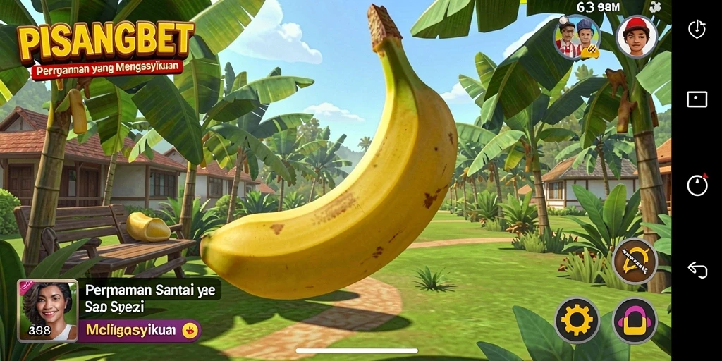 Tampilan menarik gameplay PISANGBET yang menyenangkan dan menghibur.