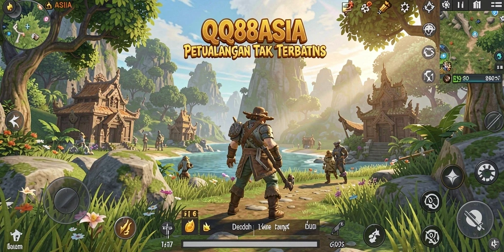 Gameplay menarik di dunia terbuka QQ88ASIA dengan banyak lokasi eksplorasi.