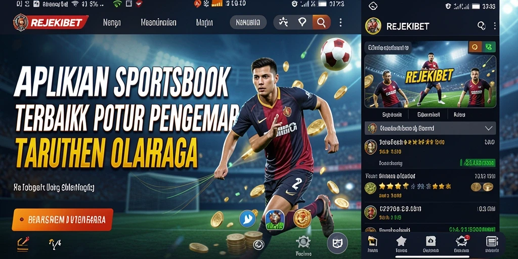 Tampilan menarik dari aplikasi REJEKIBET saat memasang taruhan.