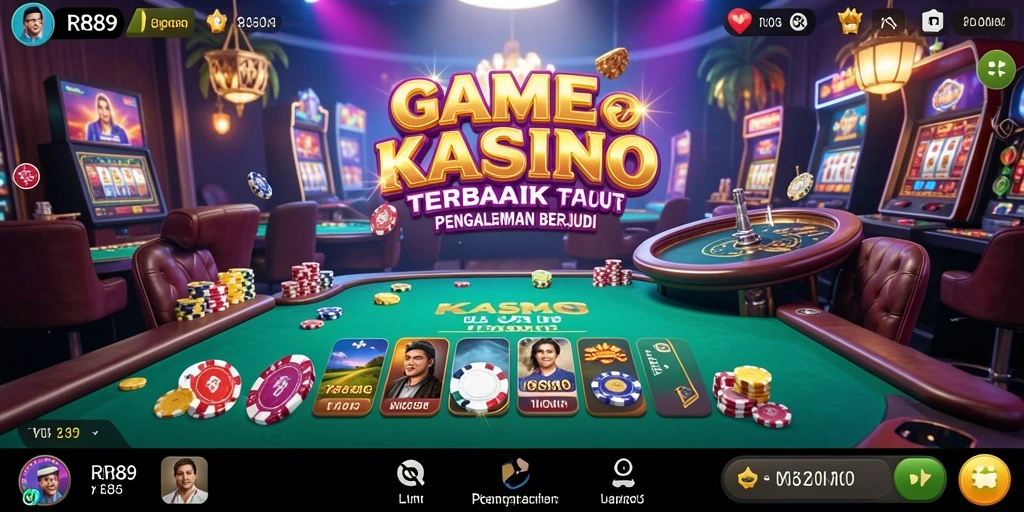 Tampilan utama gameplay RR89 yang seru dan menarik.