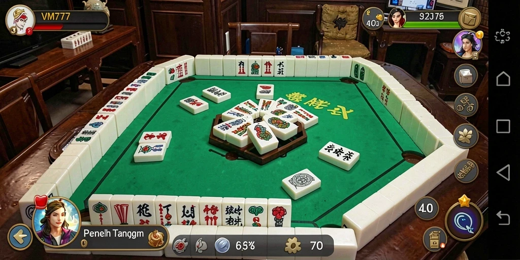 Tampilan gameplay VM777 yang menarik dan penuh warna.